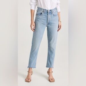 AGOLDE | Riley High Rise Straight Crop Jeans | Size 30